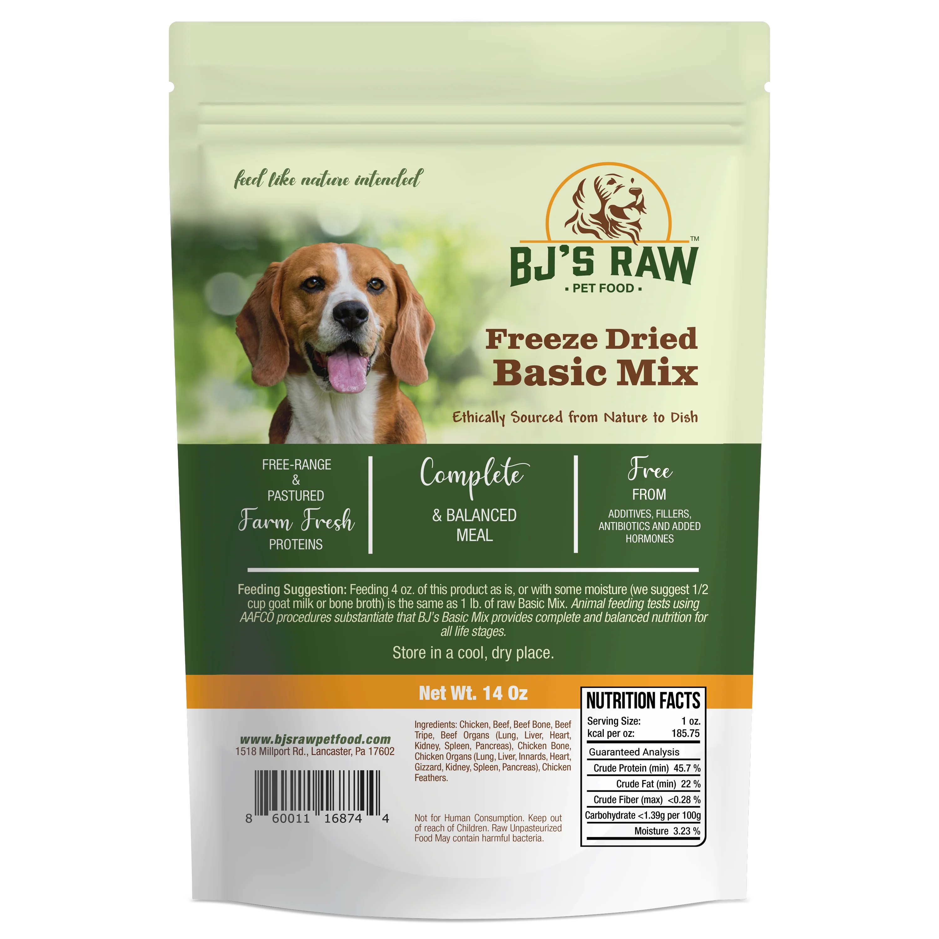 Freeze Dried Basic Mix
