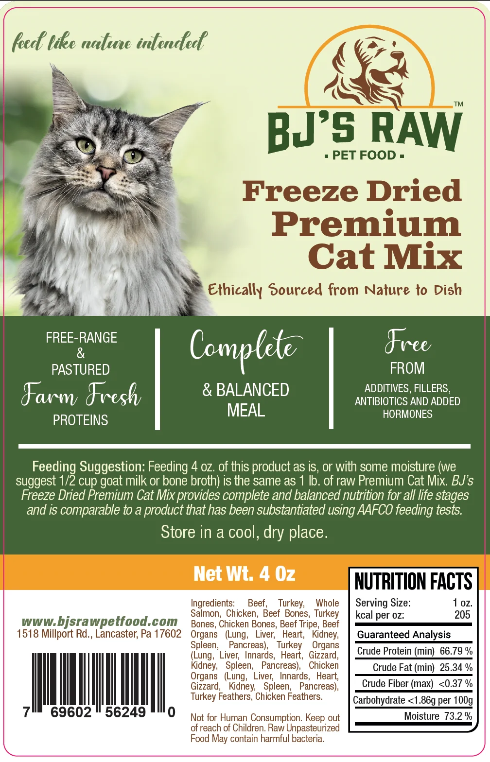 Freeze Dried Premium Cat Mix - Image 4